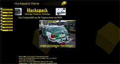 Desktop Screenshot of huckepack.net