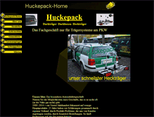 Tablet Screenshot of huckepack.net